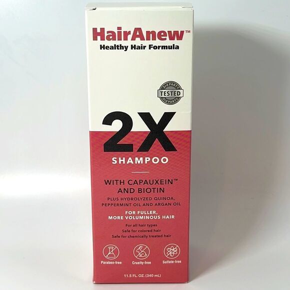 NIB HairAnew 2X Shampoo Healthy Hair Formula - Picture 4 of 4